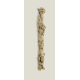 Ghost column hanging (left)-ivory, 79 cm