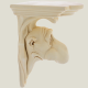 Big Nose-console ivory, 26 cm