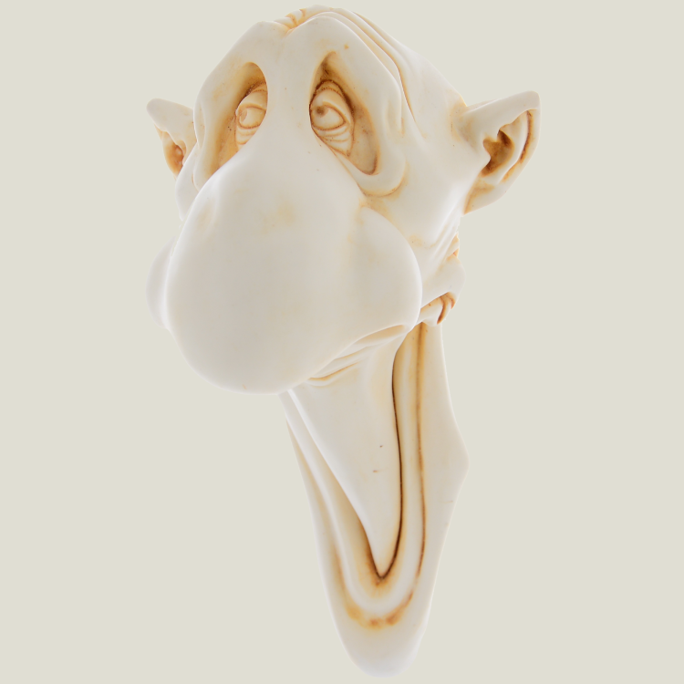 Big Nose hanging ivory, 20 cm
