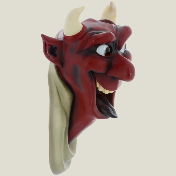 Devil's head-red, 22 cm