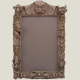 Mirror with glass eyes-brown, 84х58 cm